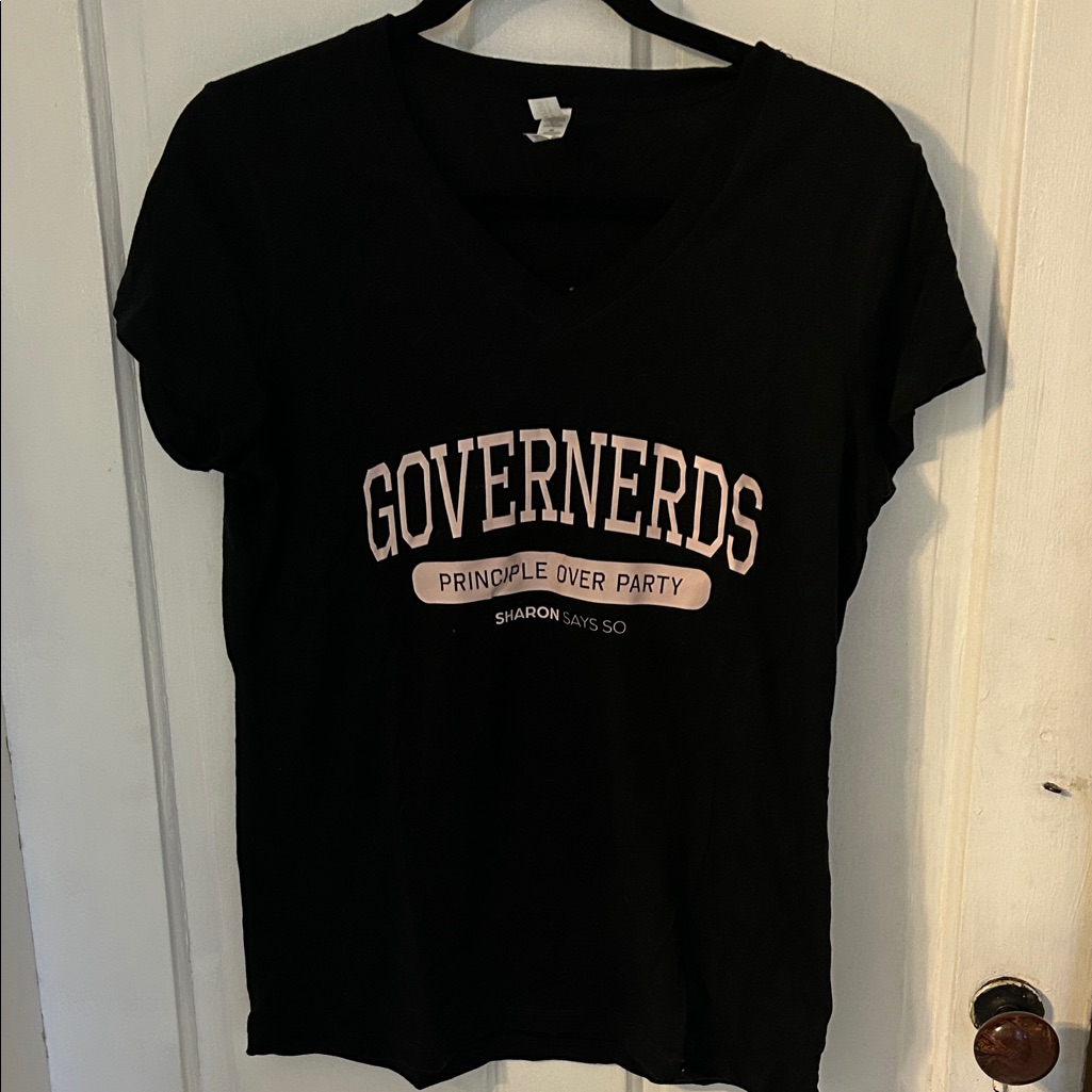 Bella Canvas Black Governedrs Tee
